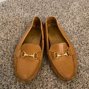 Fiorentini flats. Tan size 8. Leather